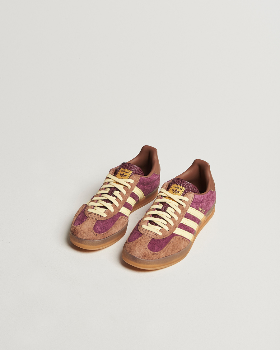 Mies | adidas Originals Gazelle Indoor Two Tone Sneaker Burgundy | adidas Originals | Gazelle Indoor Two Tone Sneaker Burgundy