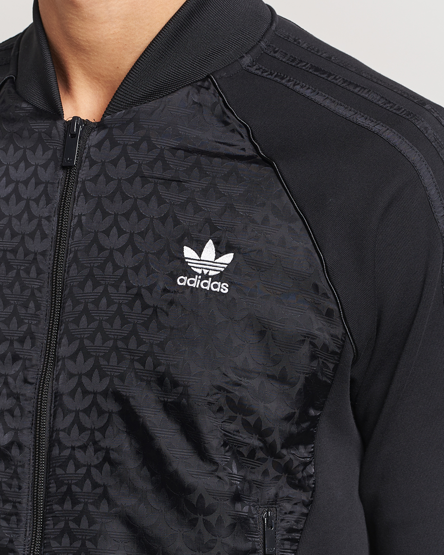 Mies | Puserot | adidas Originals | Monogram Track Jacket Black