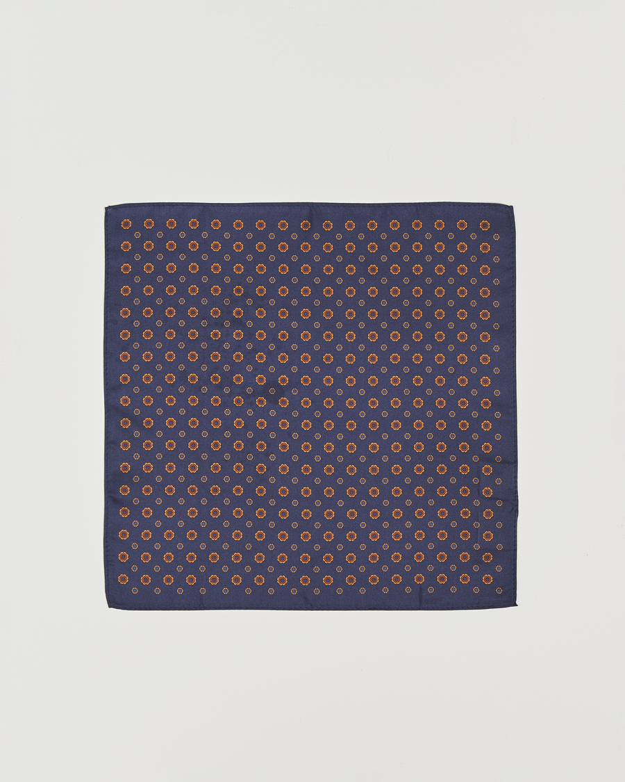 Mies | Amanda Christensen Box Set Silk 8 cm Tie And Pocket Square Navy | Amanda Christensen | Box Set Silk 8 cm Tie And Pocket Square Navy