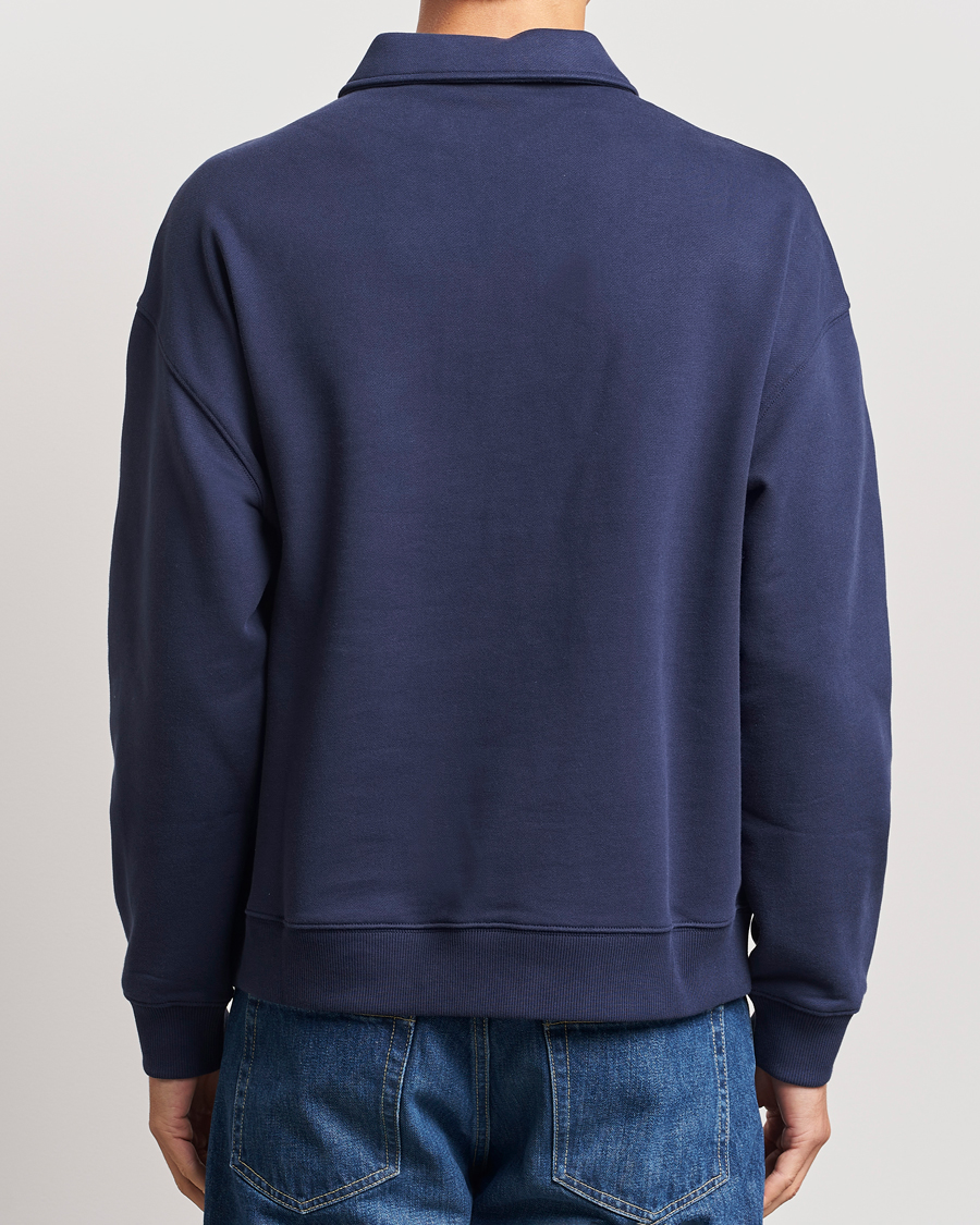 Mies | Puserot | Axel Arigato | Remi Half Zip Sweater Navy