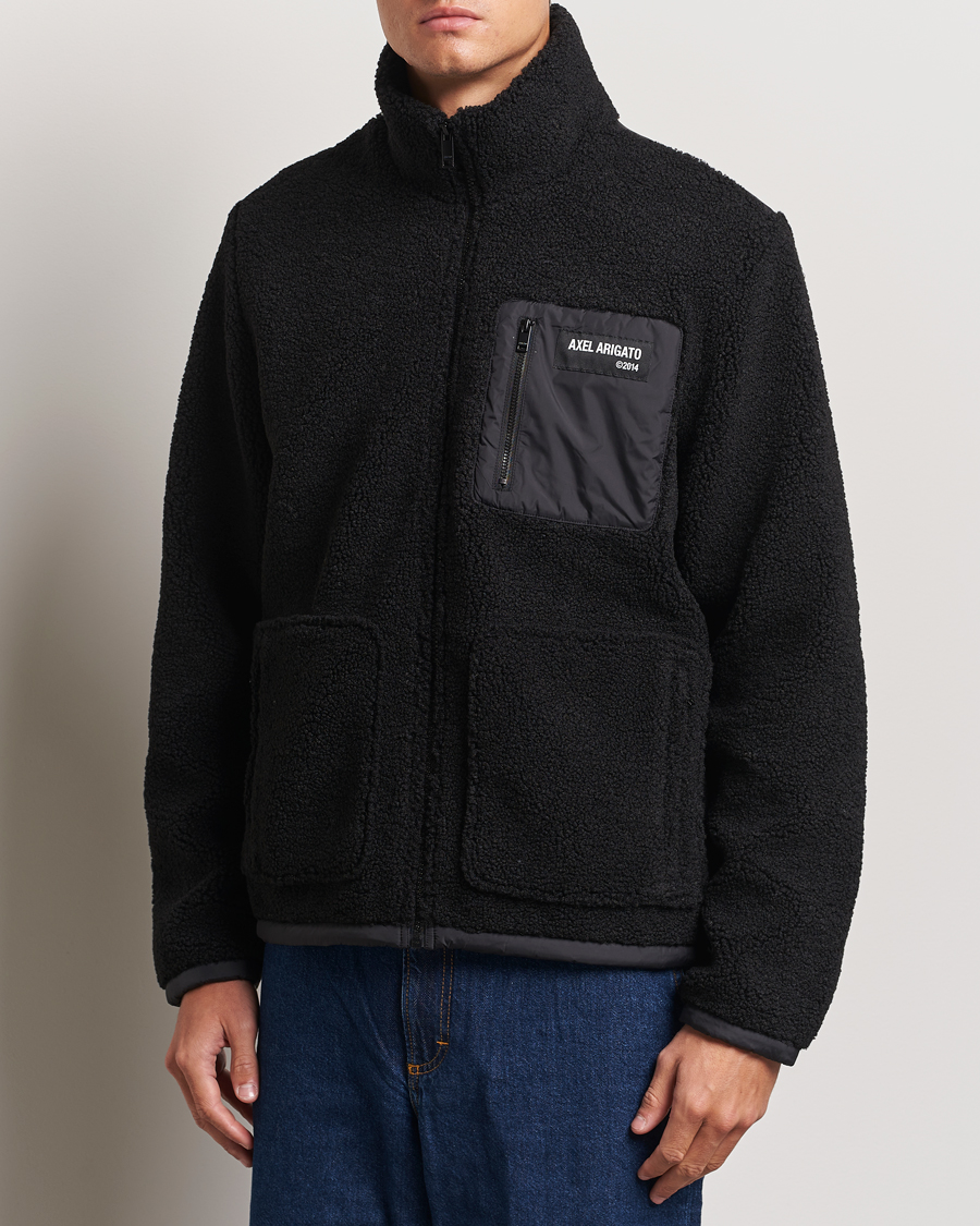 Mies | Puserot | Axel Arigato | Billie Fleece Jacket Black