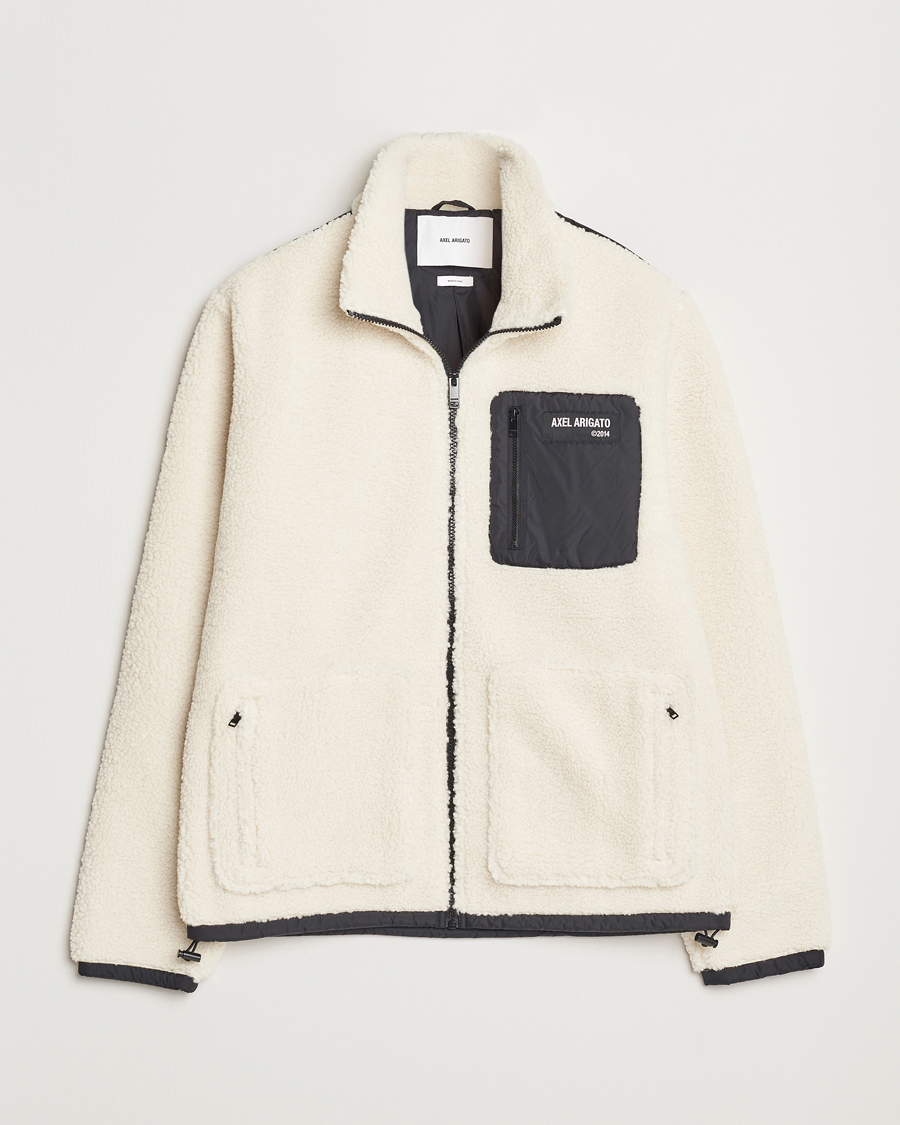 Mies | Puserot | Axel Arigato | Billie Fleece Jacket Ecru