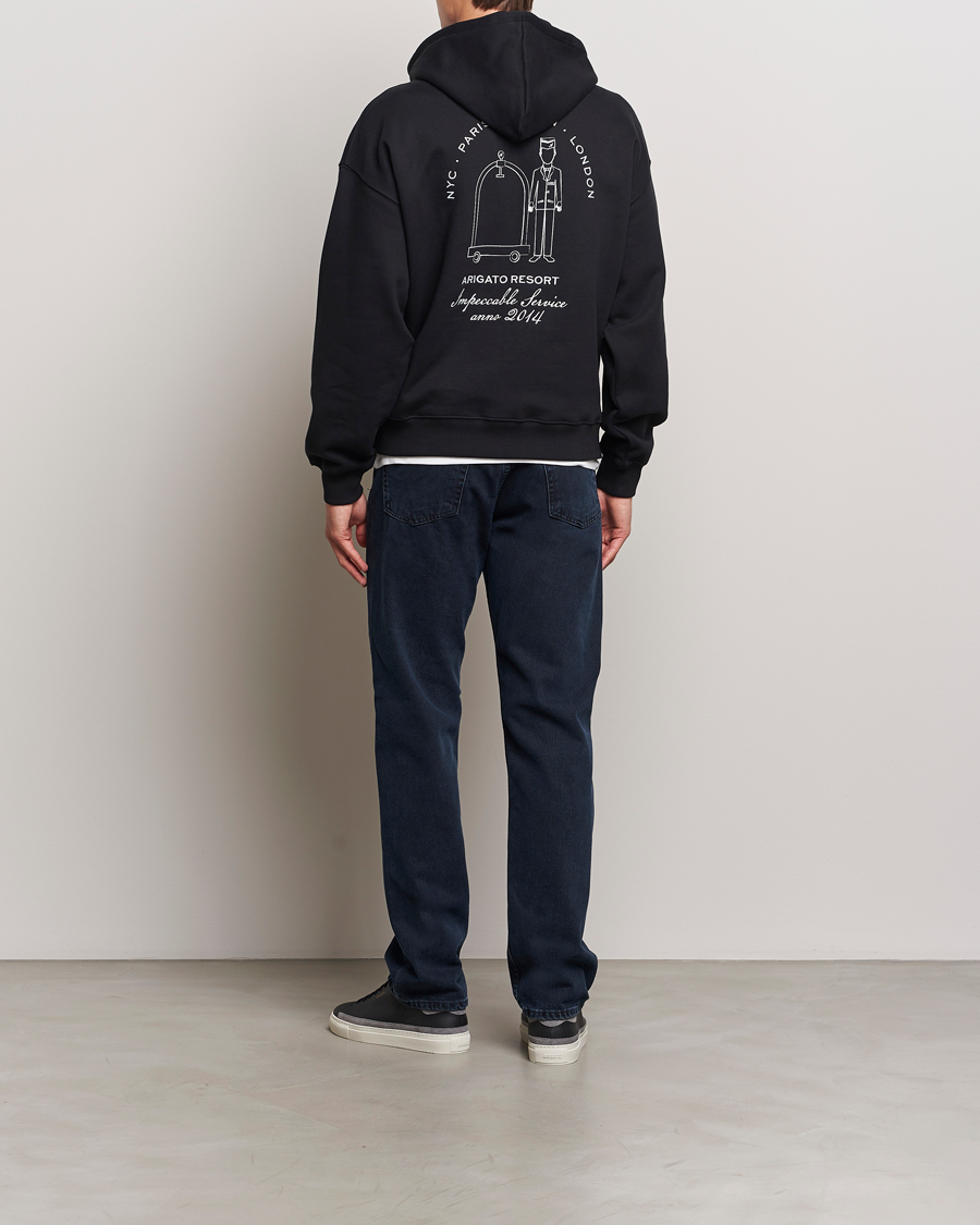 Mies | Puserot | Axel Arigato | Resort Hoodie Black