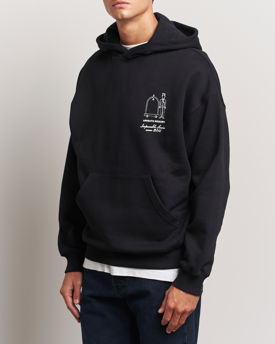 Mies | Puserot | Axel Arigato | Resort Hoodie Black