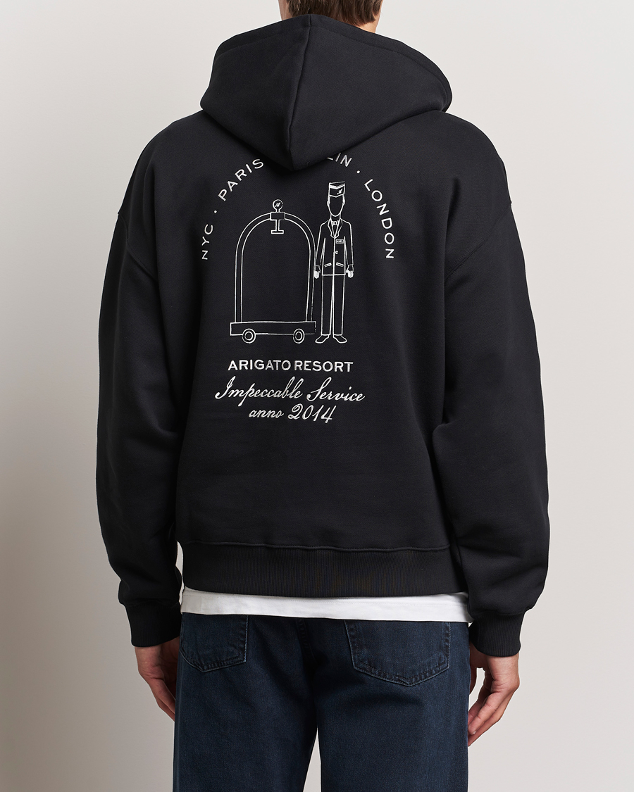 Mies | Puserot | Axel Arigato | Resort Hoodie Black