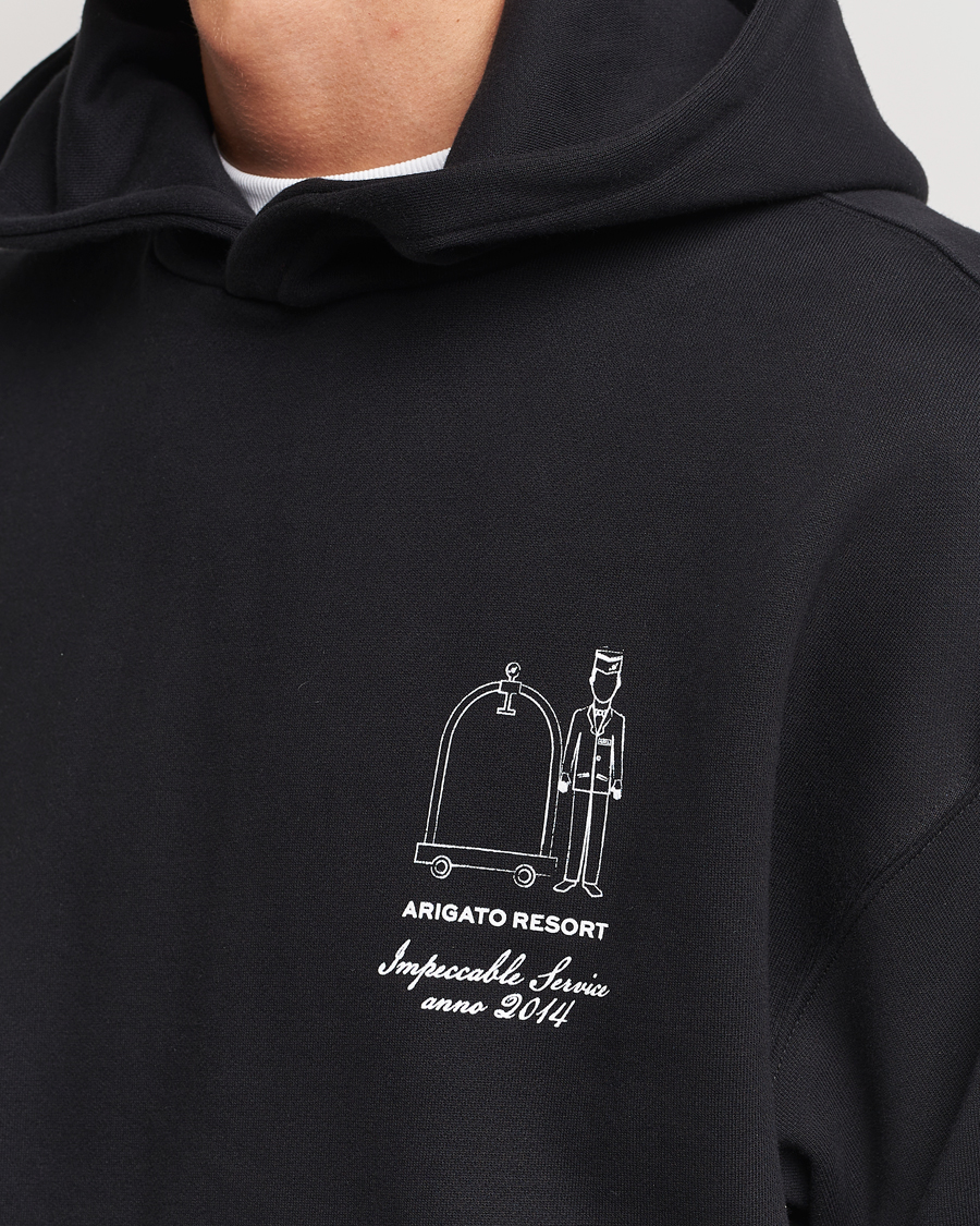 Mies | Puserot | Axel Arigato | Resort Hoodie Black