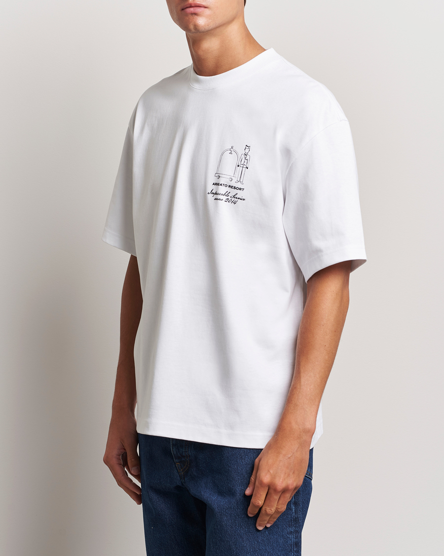 Mies | T-paidat | Axel Arigato | Resort T-Shirt White