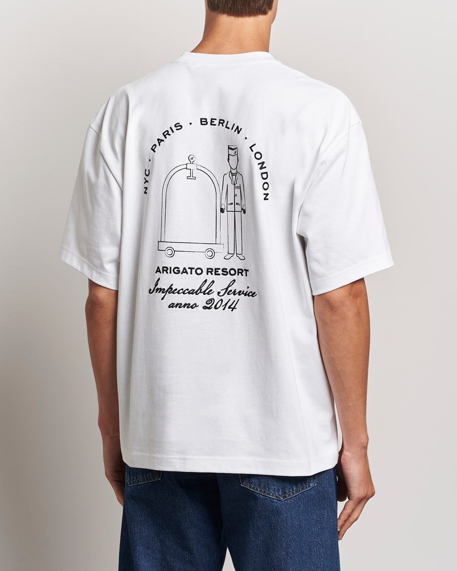 Mies | T-paidat | Axel Arigato | Resort T-Shirt White