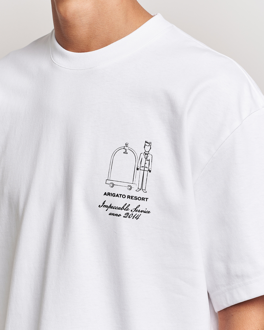 Mies | T-paidat | Axel Arigato | Resort T-Shirt White