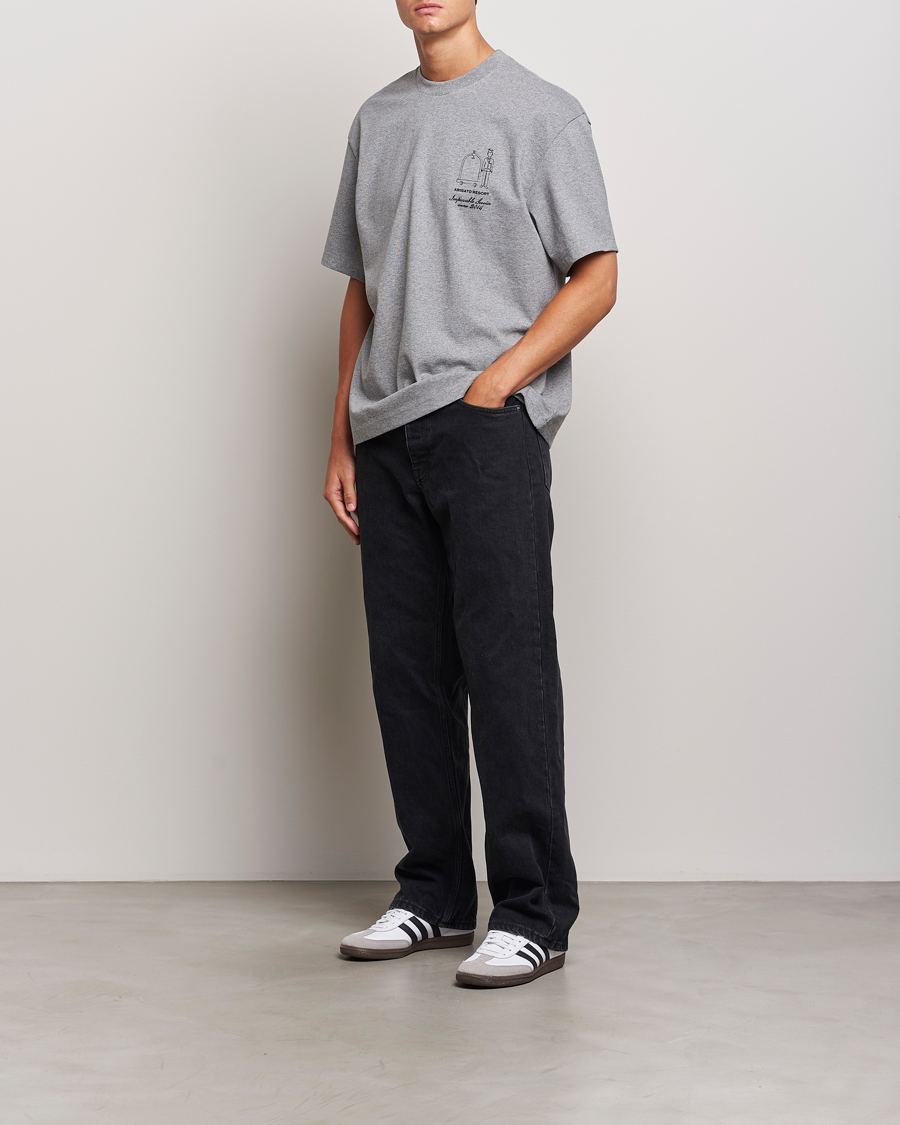 Mies | T-paidat | Axel Arigato | Resort T-Shirt Grey Melange