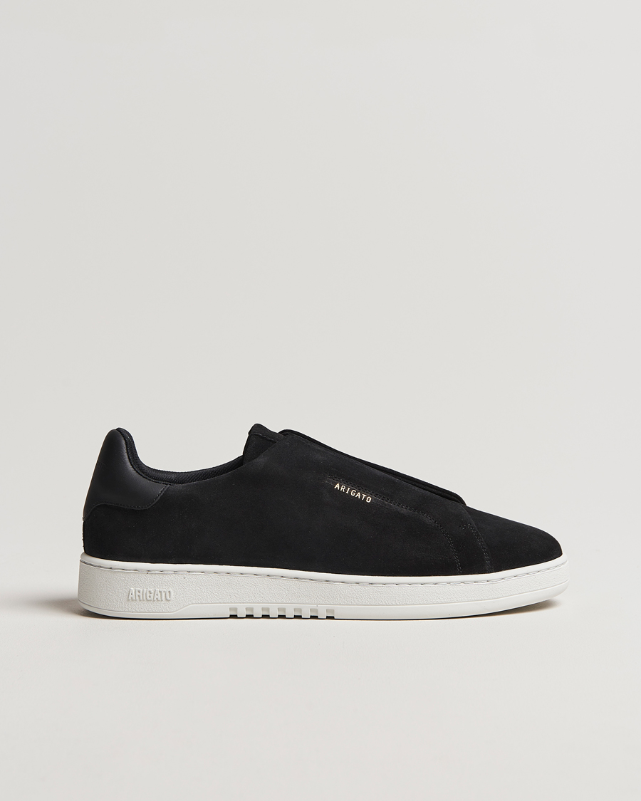 Mies | Tennarit | Axel Arigato | Dice Laceless Suede Sneaker Black