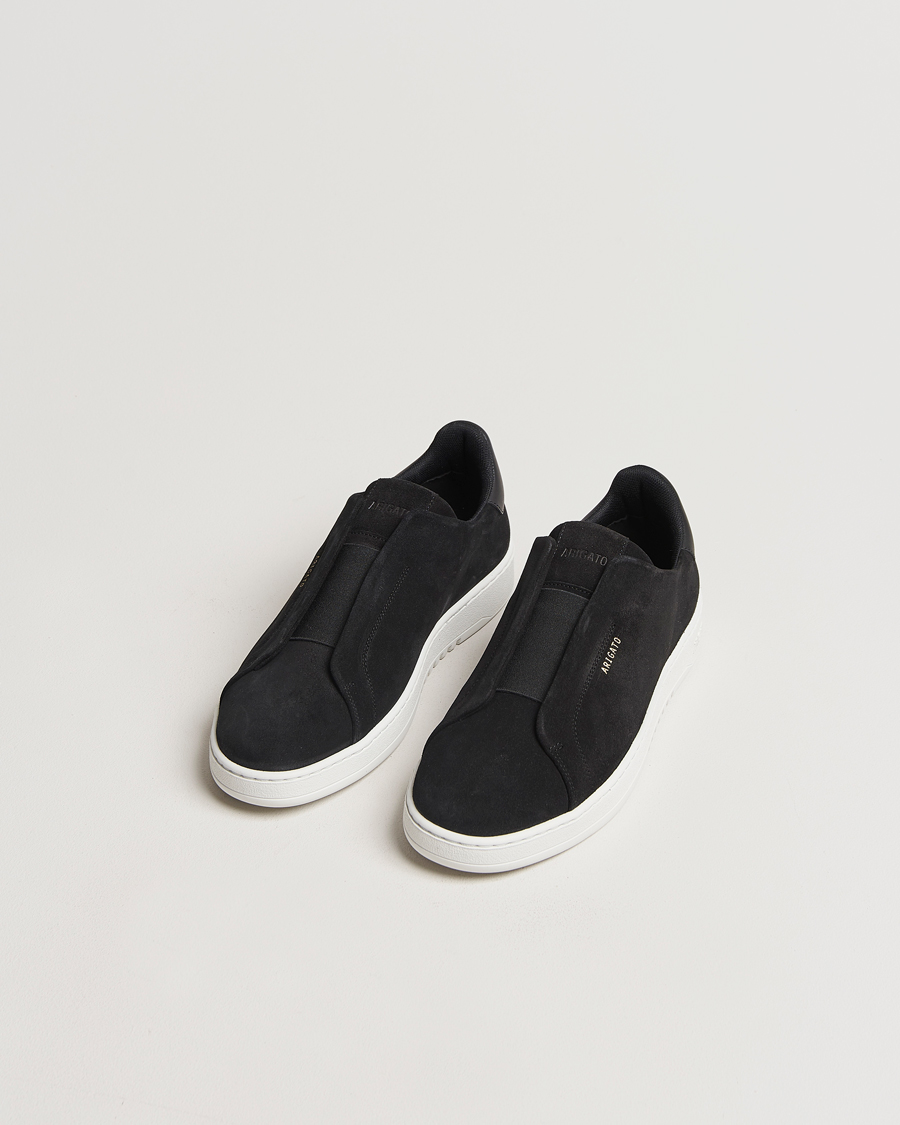 Mies | Tennarit | Axel Arigato | Dice Laceless Suede Sneaker Black