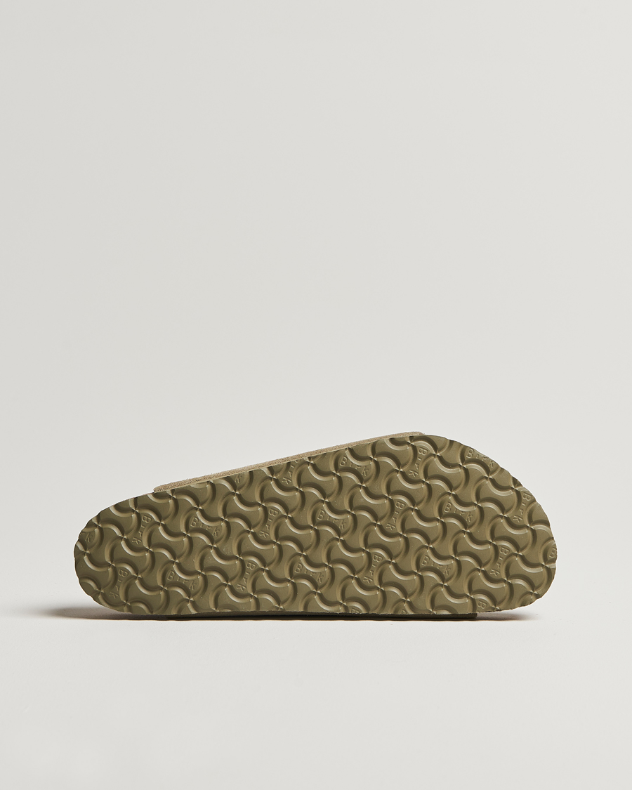 Mies | Sandaalit ja tohvelit | BIRKENSTOCK | Arizona Soft Footbed Faded Khaki Suede