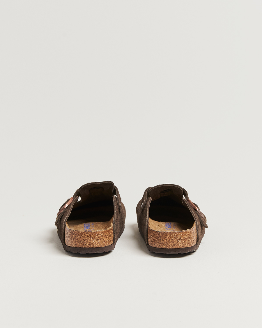 Mies | Sandaalit ja tohvelit | BIRKENSTOCK | Boston Soft Footbed Mocca Suede