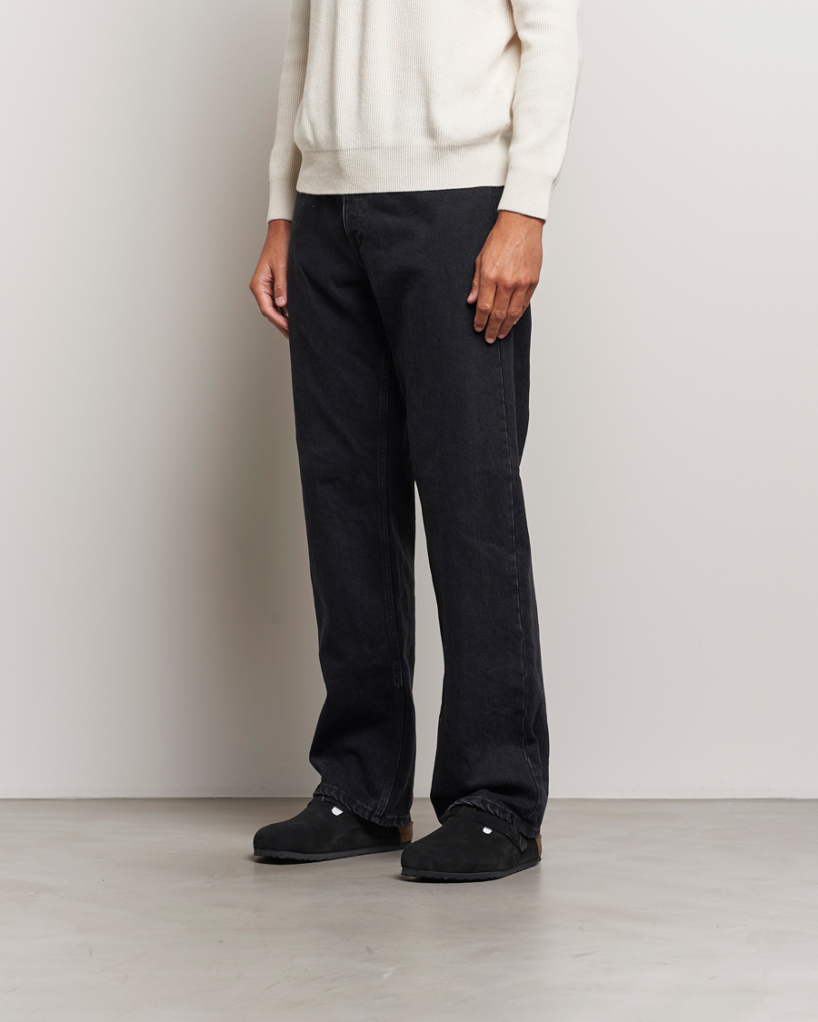 Mies | Sandaalit ja tohvelit | BIRKENSTOCK | Boston Soft Footbed Black Suede