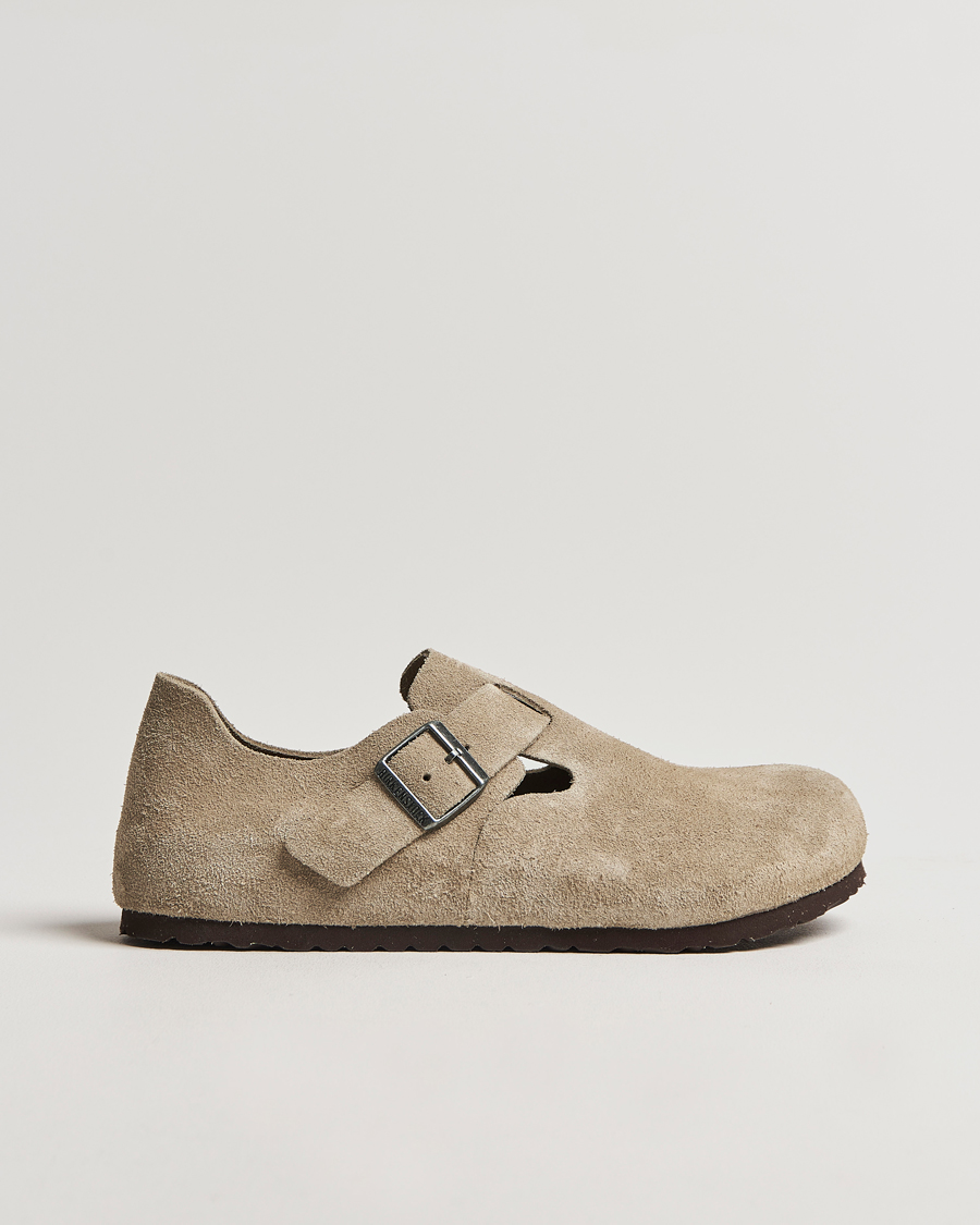 Mies | Sandaalit ja tohvelit | BIRKENSTOCK | London Suede Leather Taupe