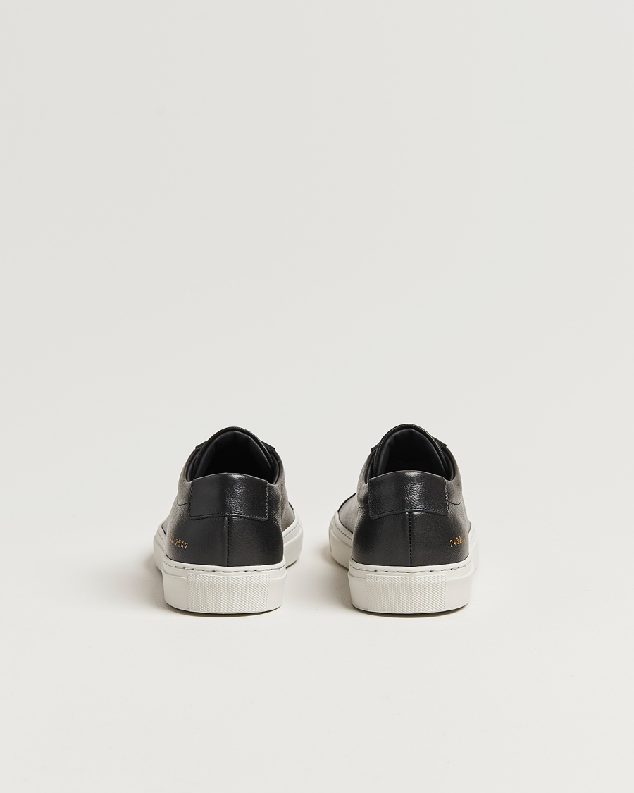 Mies | Common Projects Original Achilles Pebbled Leather Sneaker Black | Common Projects | Original Achilles Pebbled Leather Sneaker Black