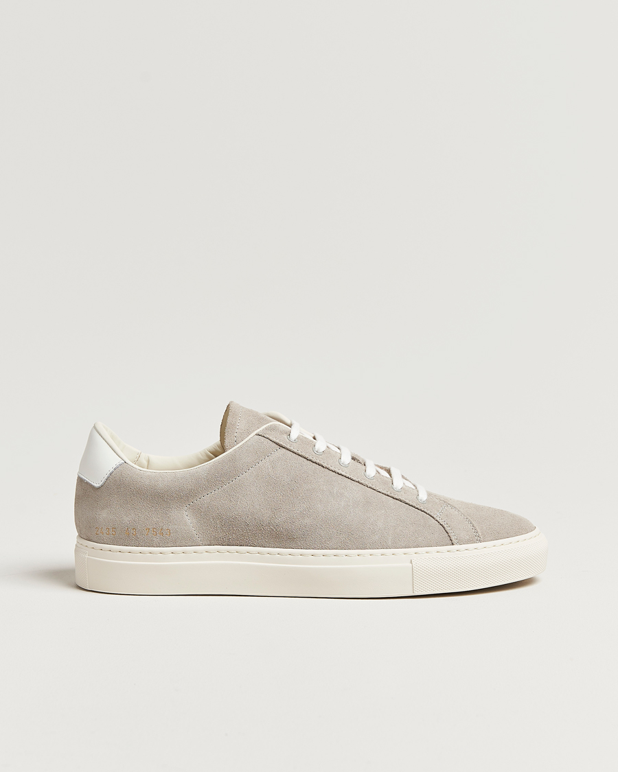 Mies | Common Projects Retro Suede Sneaker Grey | Common Projects | Retro Suede Sneaker Grey