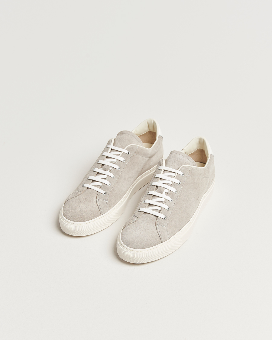 Mies | Common Projects Retro Suede Sneaker Grey | Common Projects | Retro Suede Sneaker Grey