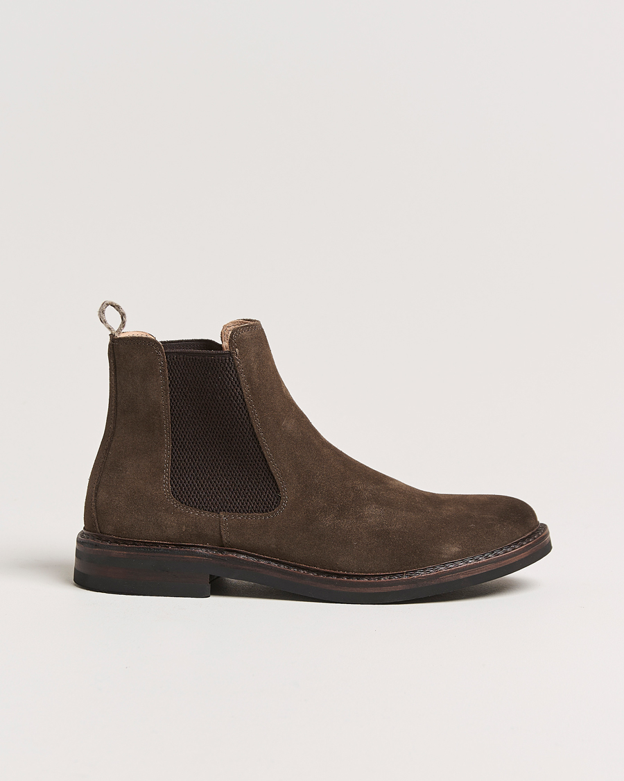 Mies | Nilkkurit | Astorflex | Bitflex Dainite Chelsea Boot Dark Brown Suede