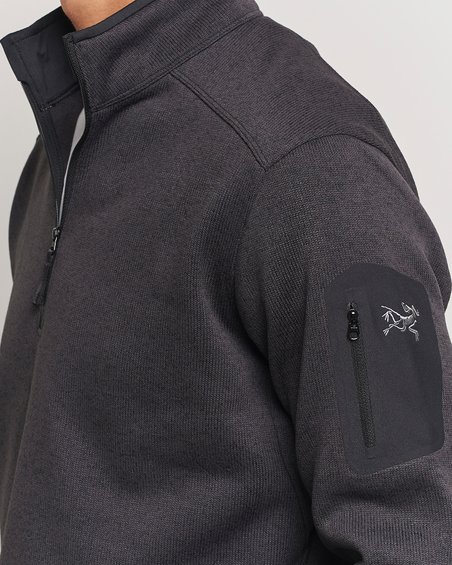 Mies | Puserot | Arc'teryx | Covert Half Zip Black Heather
