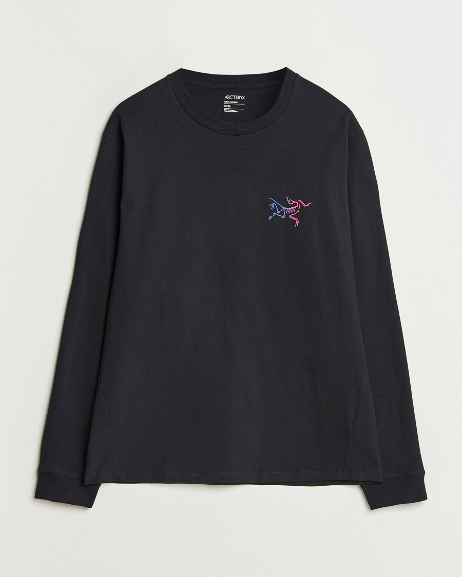 Mies | T-paidat | Arc'teryx | Kragg Heavy Cotton Long Sleeve T-Shirt Black