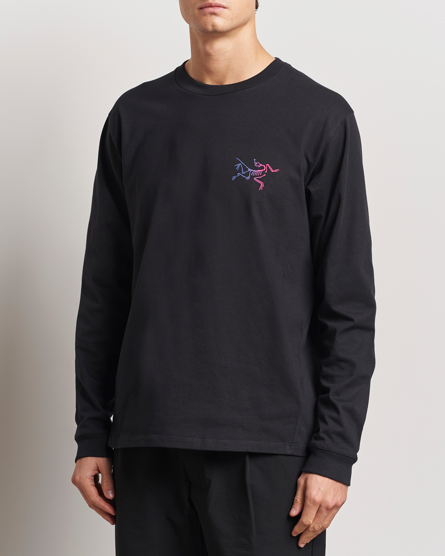 Mies | T-paidat | Arc'teryx | Kragg Heavy Cotton Long Sleeve T-Shirt Black