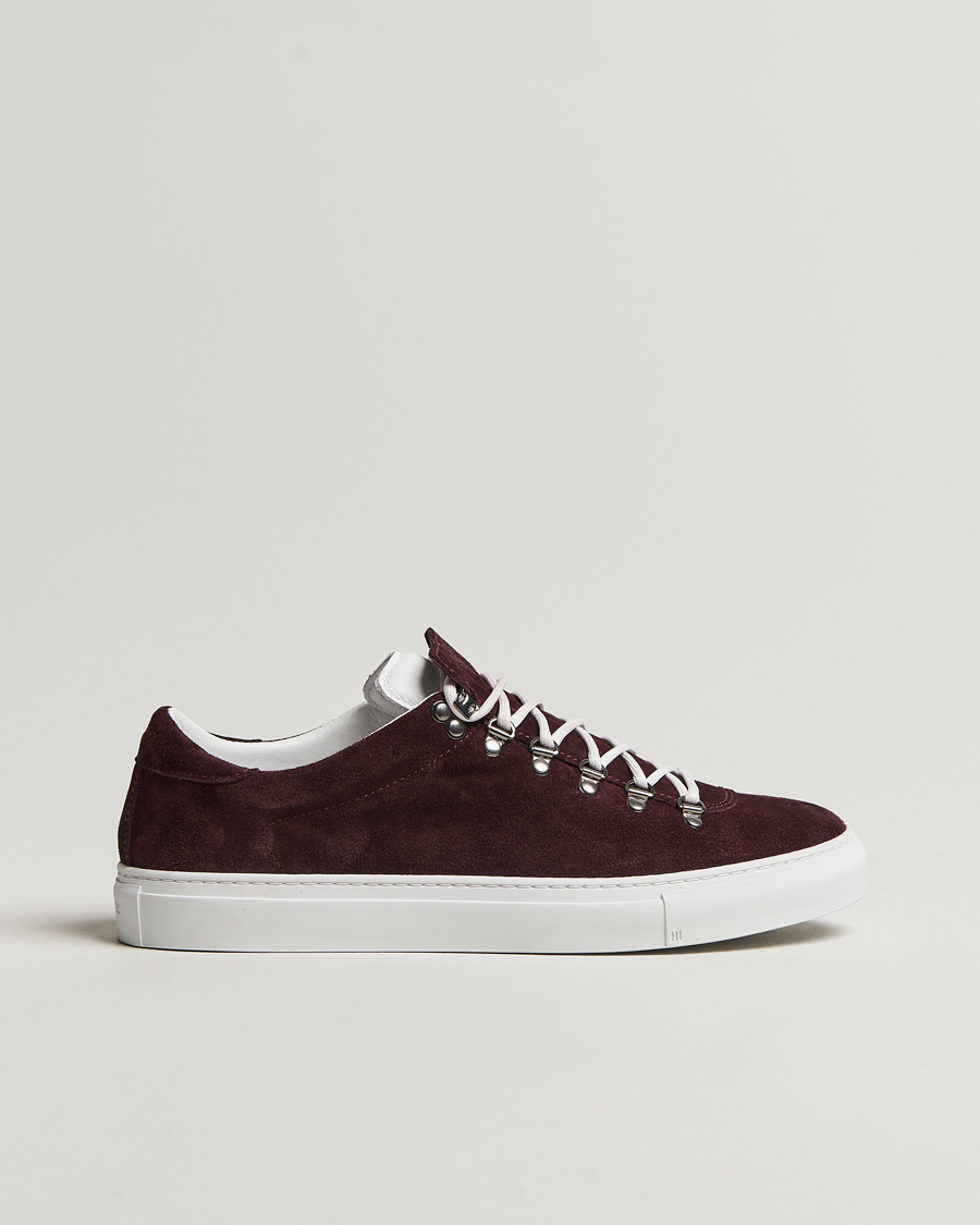 Mies | Diemme Marostica Low Sneaker Dark Cherry Suede | Diemme | Marostica Low Sneaker Dark Cherry Suede
