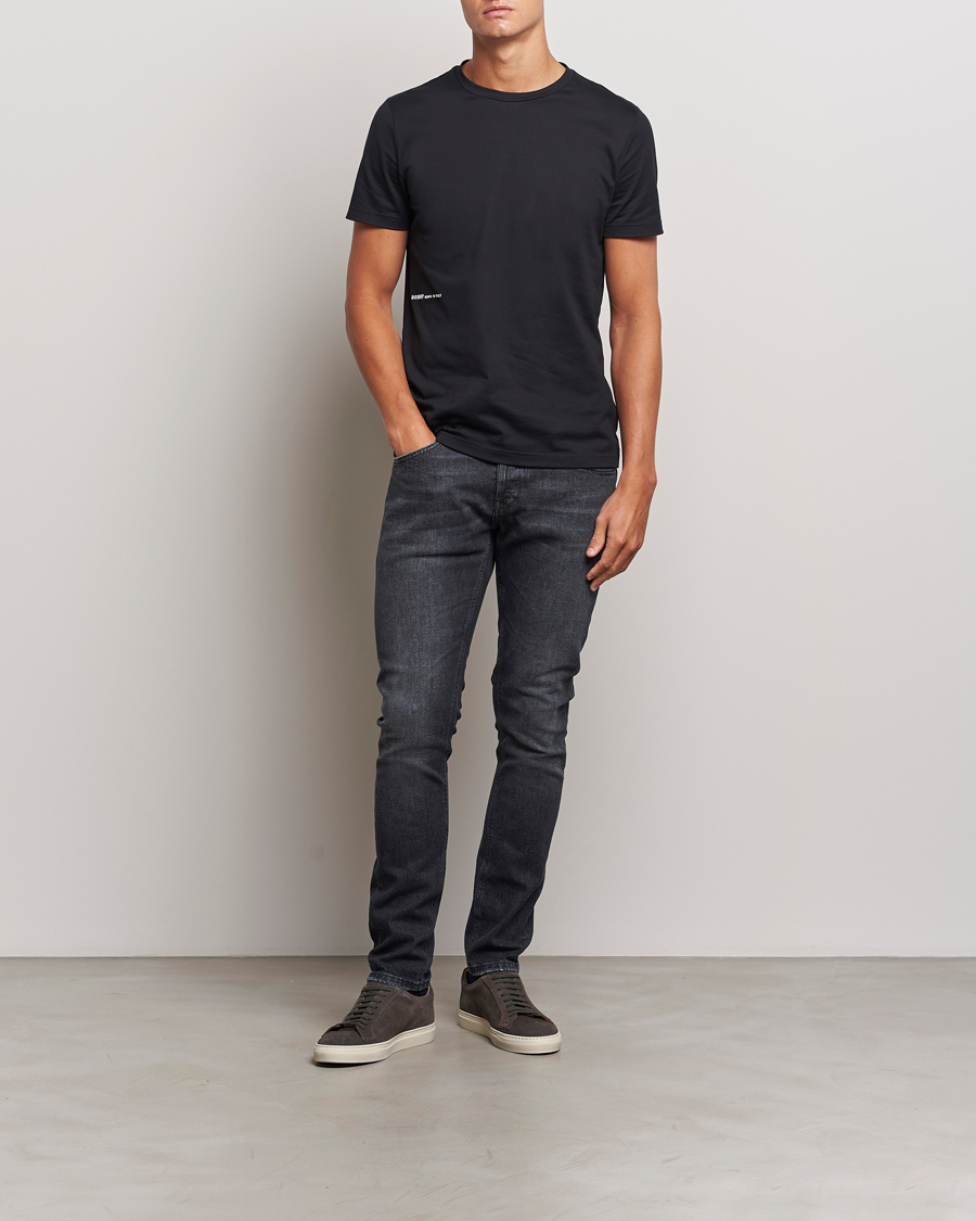 Mies | Farkut | Dondup | George Jeans Washed Black