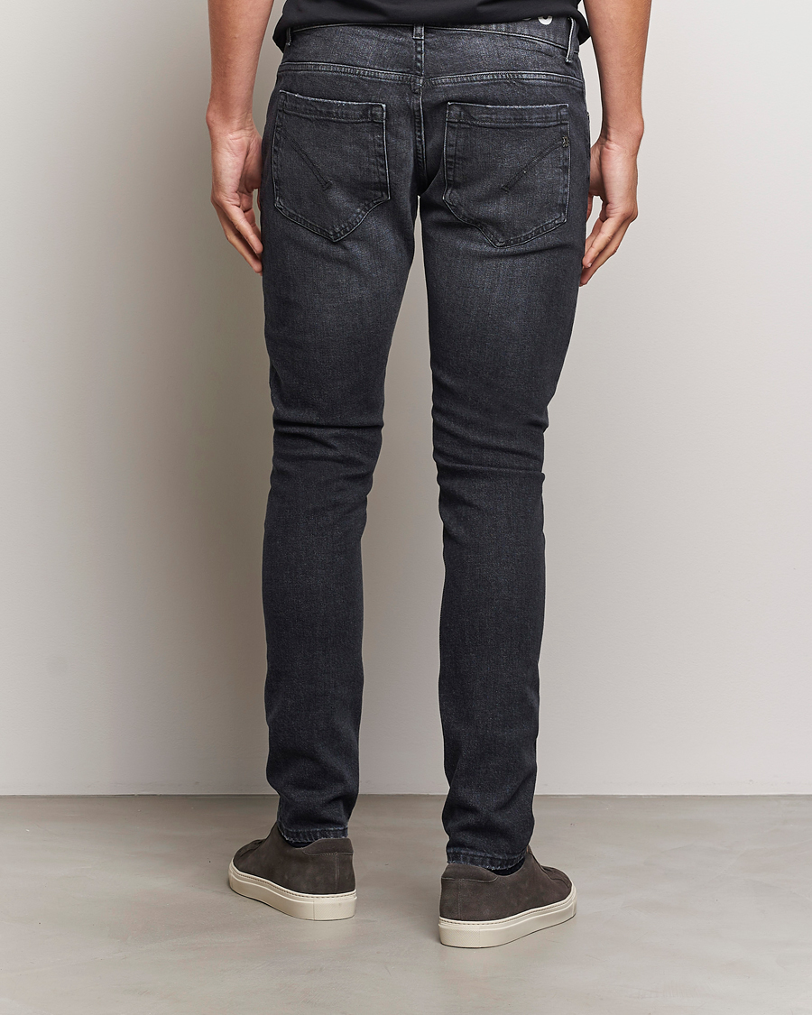 Mies | Farkut | Dondup | George Jeans Washed Black