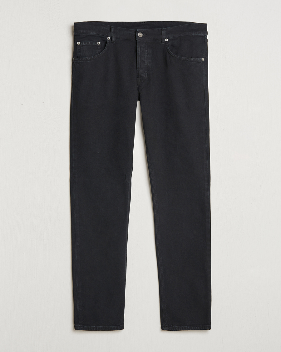 Mies | Housut | Dondup | Icon 5-Pocket Pants Black