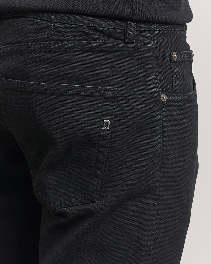 Mies | Housut | Dondup | Icon 5-Pocket Pants Black