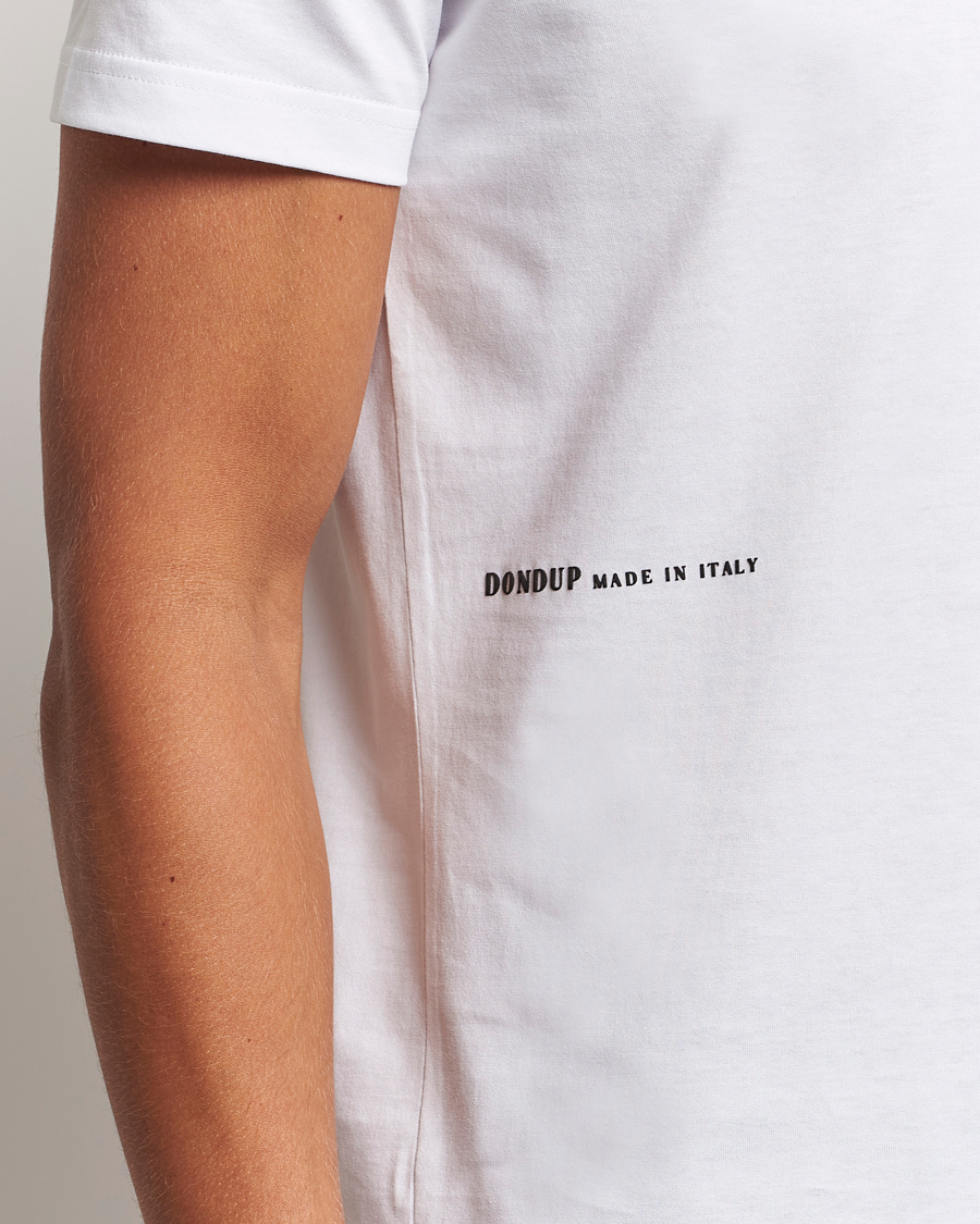 Mies | T-paidat | Dondup | Logo Crew Neck T-Shirt White