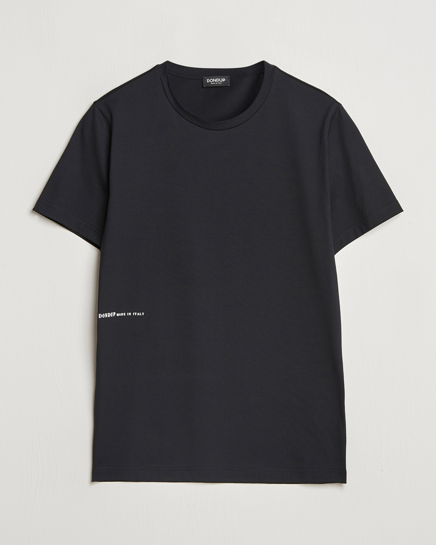 Mies | T-paidat | Dondup | Logo Crew Neck T-Shirt Black