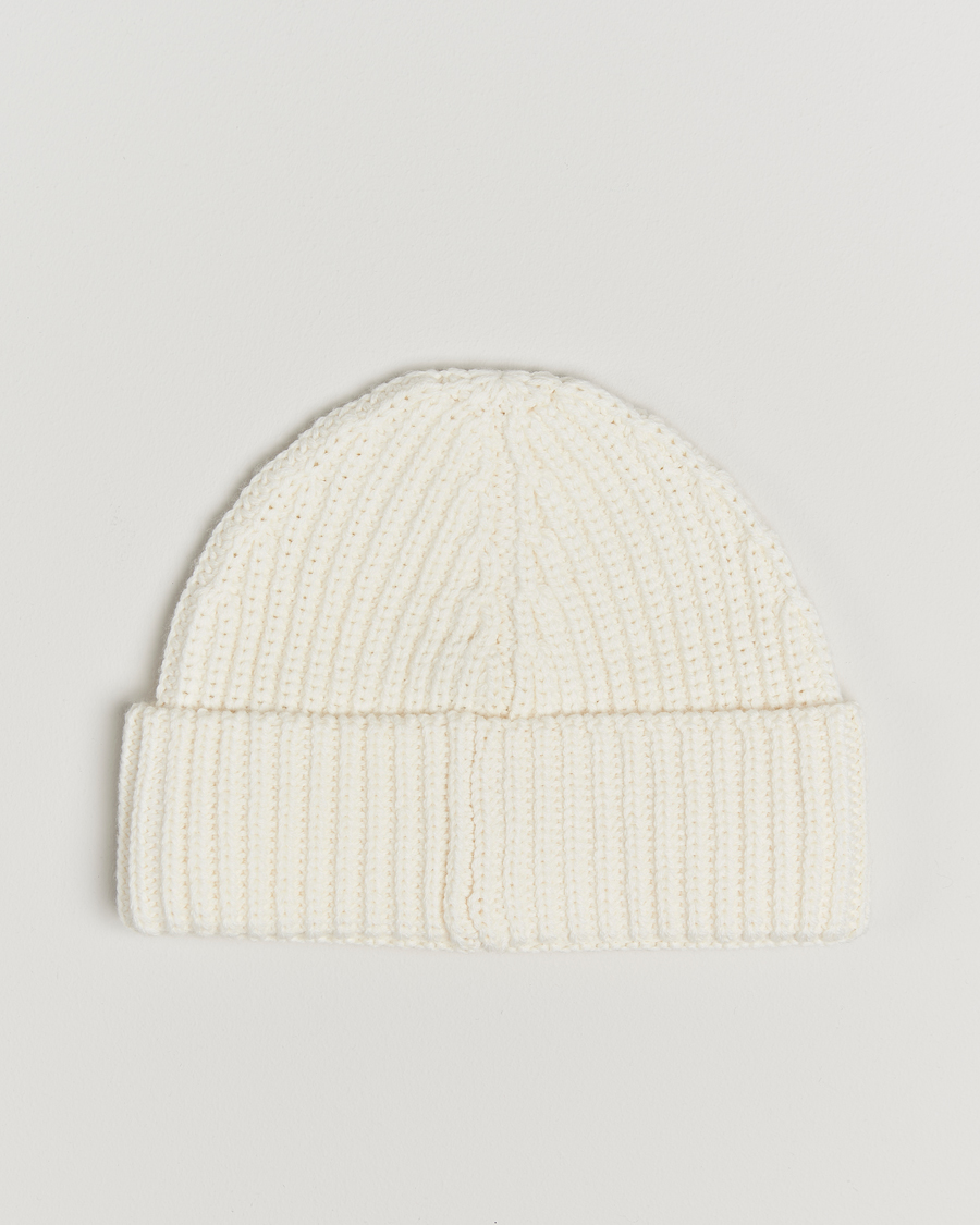 Mies | Dondup Ribbed Beanie Off White | Dondup | Ribbed Beanie Off White