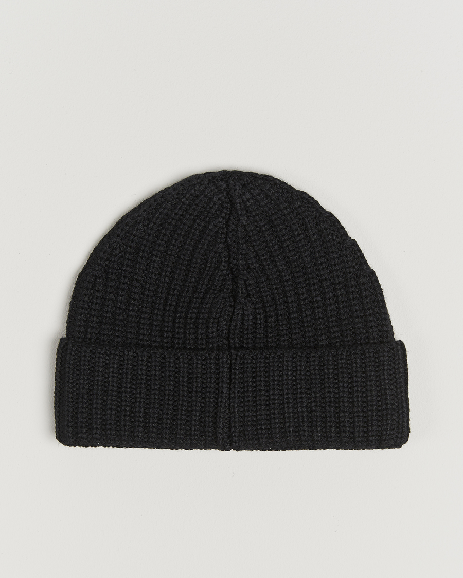 Mies | Dondup Ribbed Beanie Black | Dondup | Ribbed Beanie Black