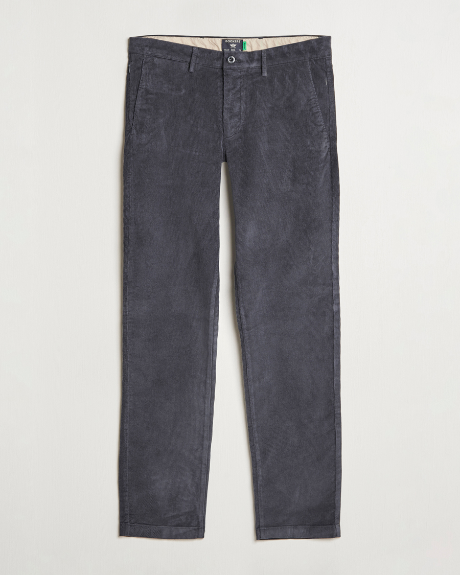Mies | Housut | Dockers | Slim Cotton Corduroy Chino Asphalt