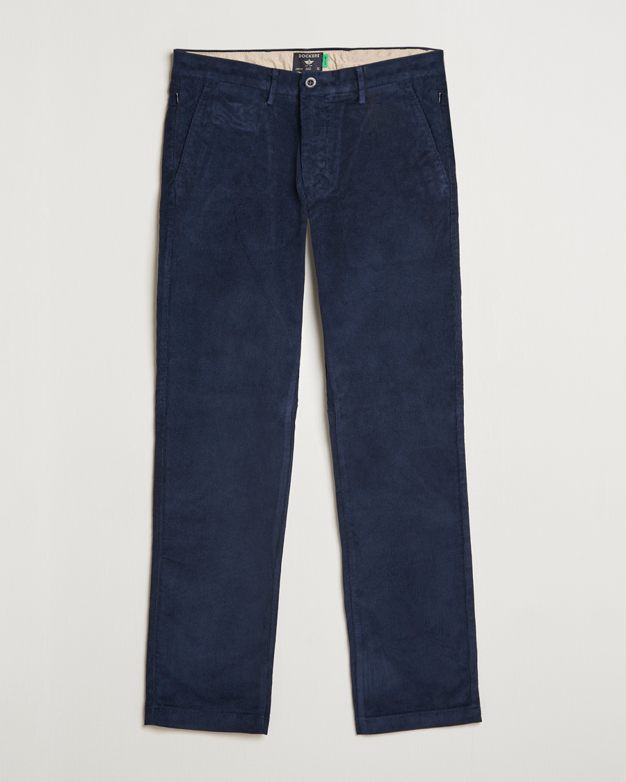 Mies | Housut | Dockers | Slim Cotton Corduroy Chino Navy