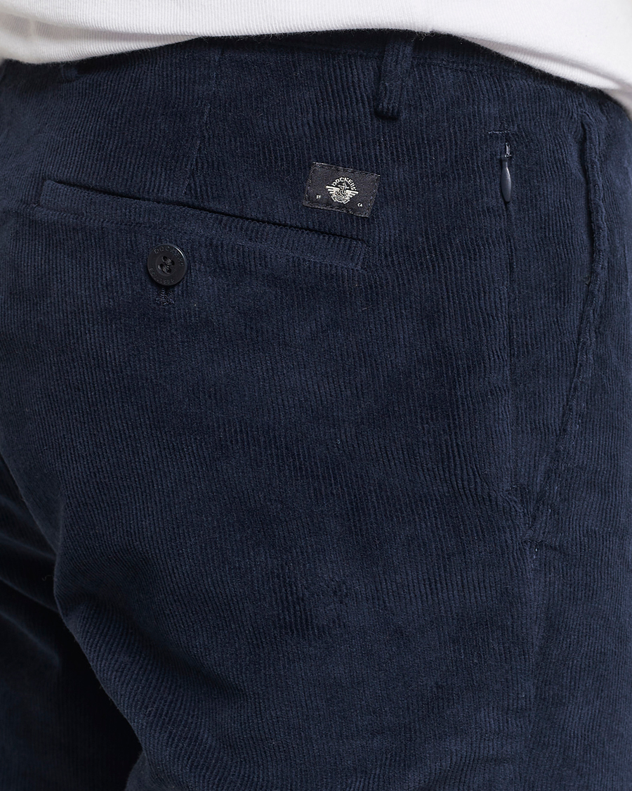 Mies | Housut | Dockers | Slim Cotton Corduroy Chino Navy
