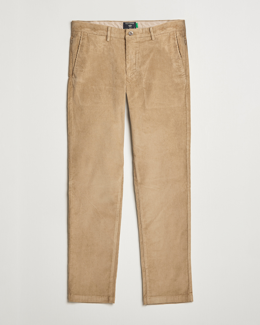Mies | Housut | Dockers | Slim Cotton Corduroy Chino Harvest Gold