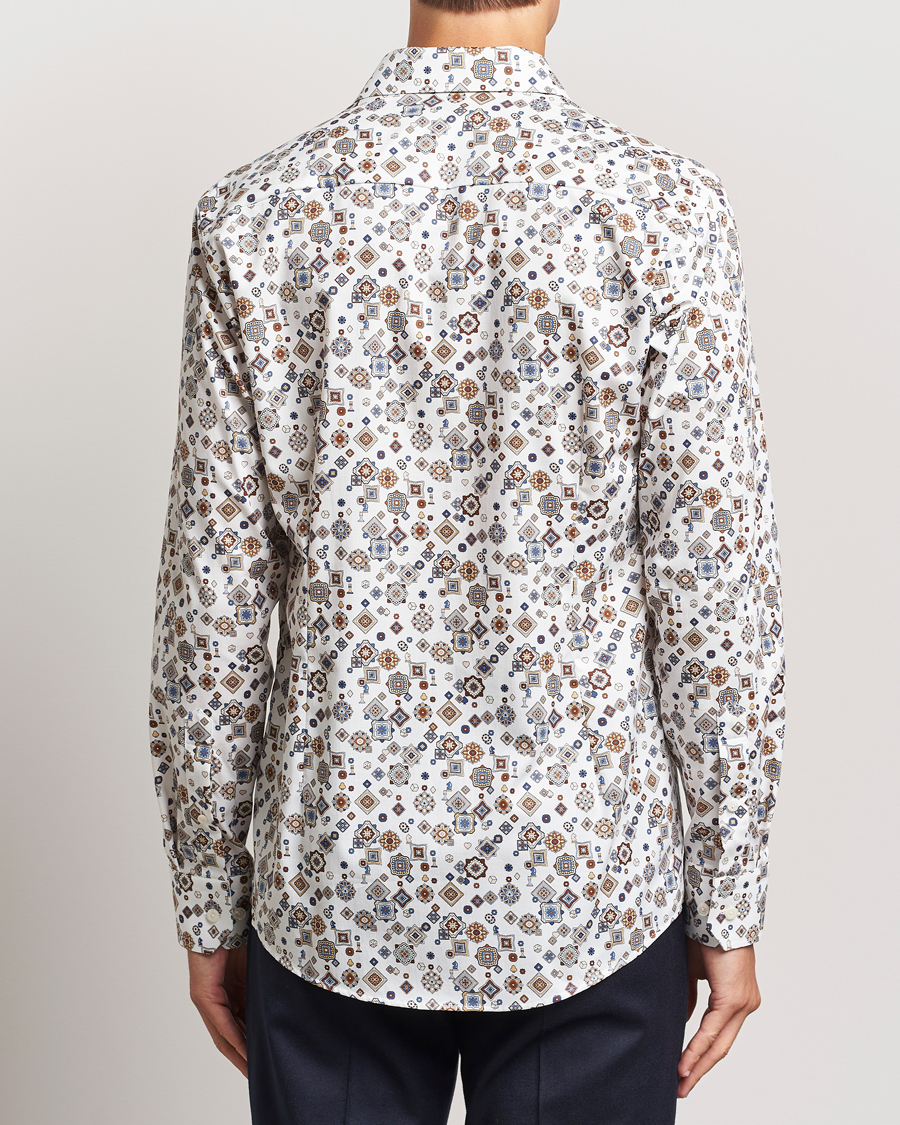 Mies | Kauluspaidat | Eton | Slim Fit Signature Twill Printed Shirt Multi