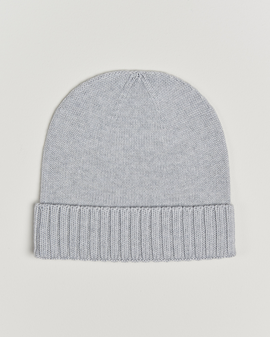 Mies | Eton Wool Beanie Light Grey | Eton | Wool Beanie Light Grey