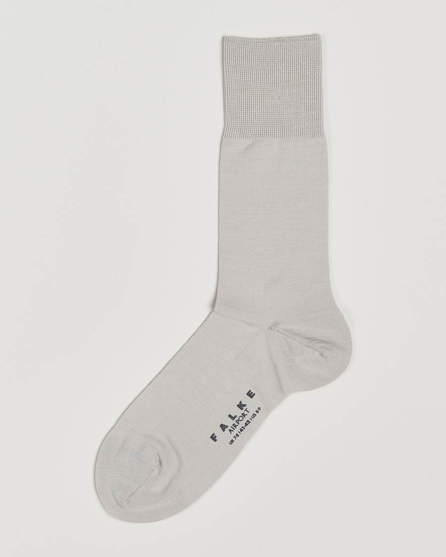Mies | Alusvaatteet | Falke | Airport Socks Arctic Grey