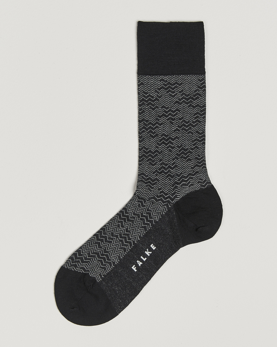 Mies | Alusvaatteet | Falke | Mighty Nest Wool/Cotton Socks Black