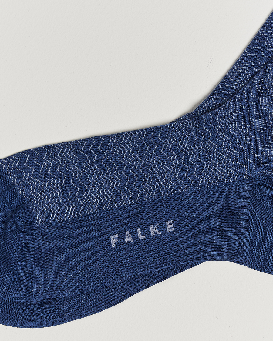 Mies | Alusvaatteet | Falke | Mighty Nest Wool/Cotton Socks Royal Blue