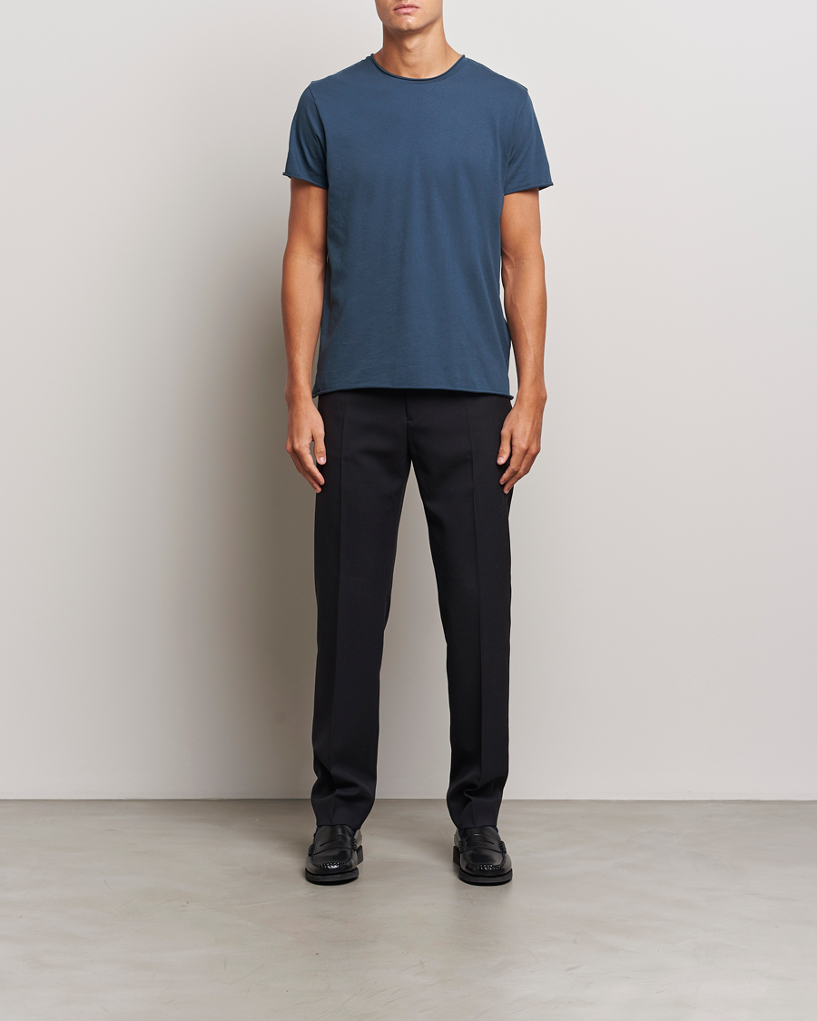 Mies | Housut | Filippa K | Tapered Tailored Trousers Black