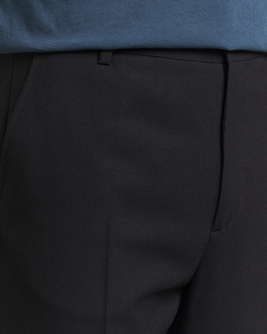 Mies | Housut | Filippa K | Tapered Tailored Trousers Black