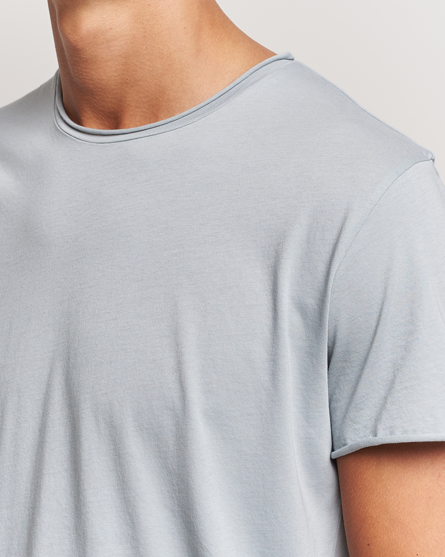 Mies | T-paidat | Filippa K | Roll Neck Crew Neck T-Shirt Thunderstorm