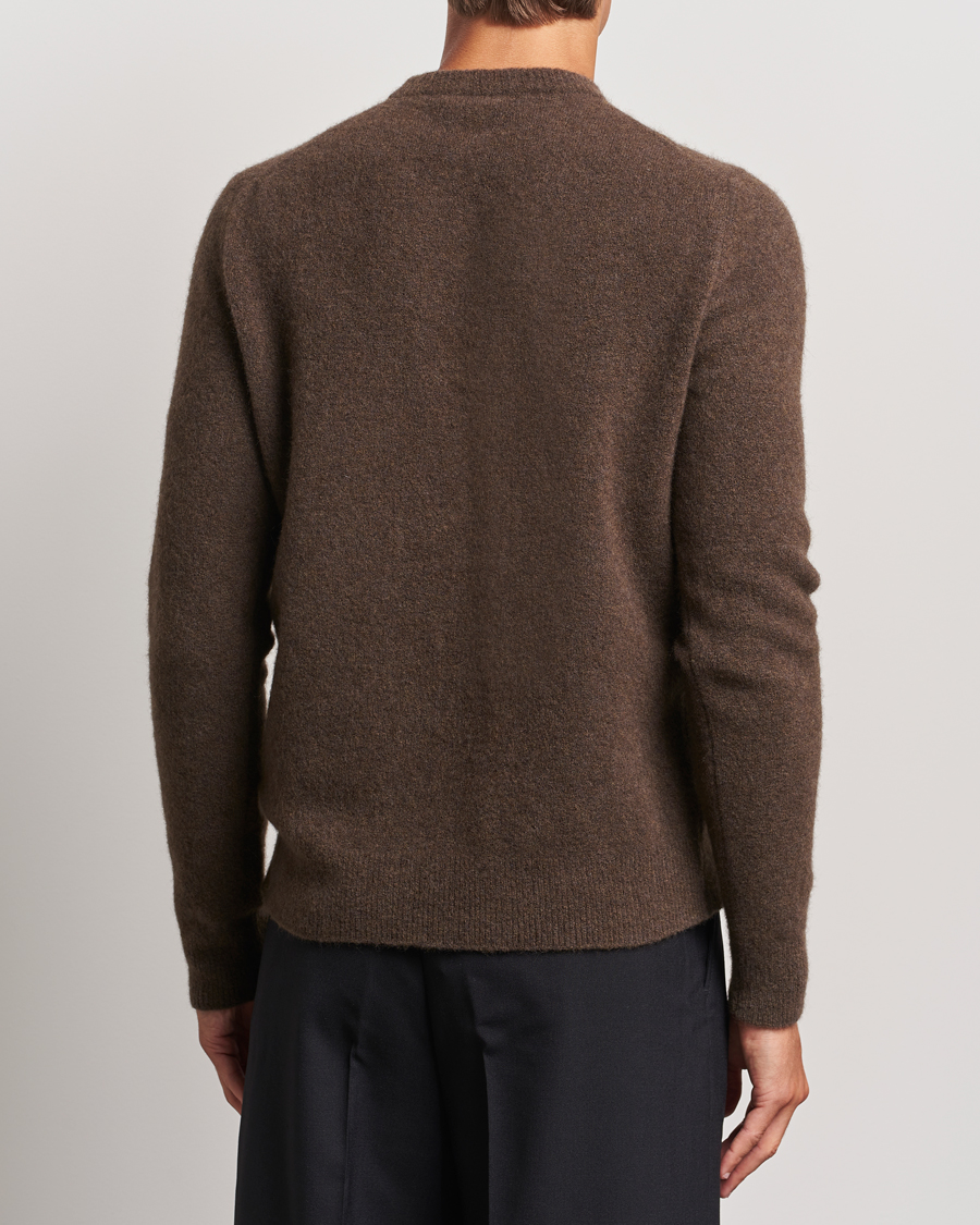 Mies | Puserot | Filippa K | Yak Knitted Sweater Driftwood