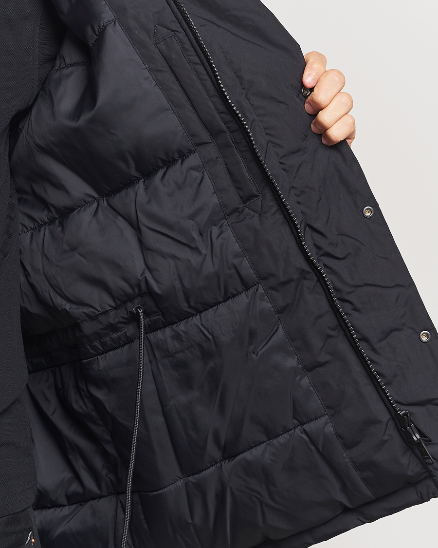 Mies | Takit | Fred Perry | Padded Zip Through Parka Black